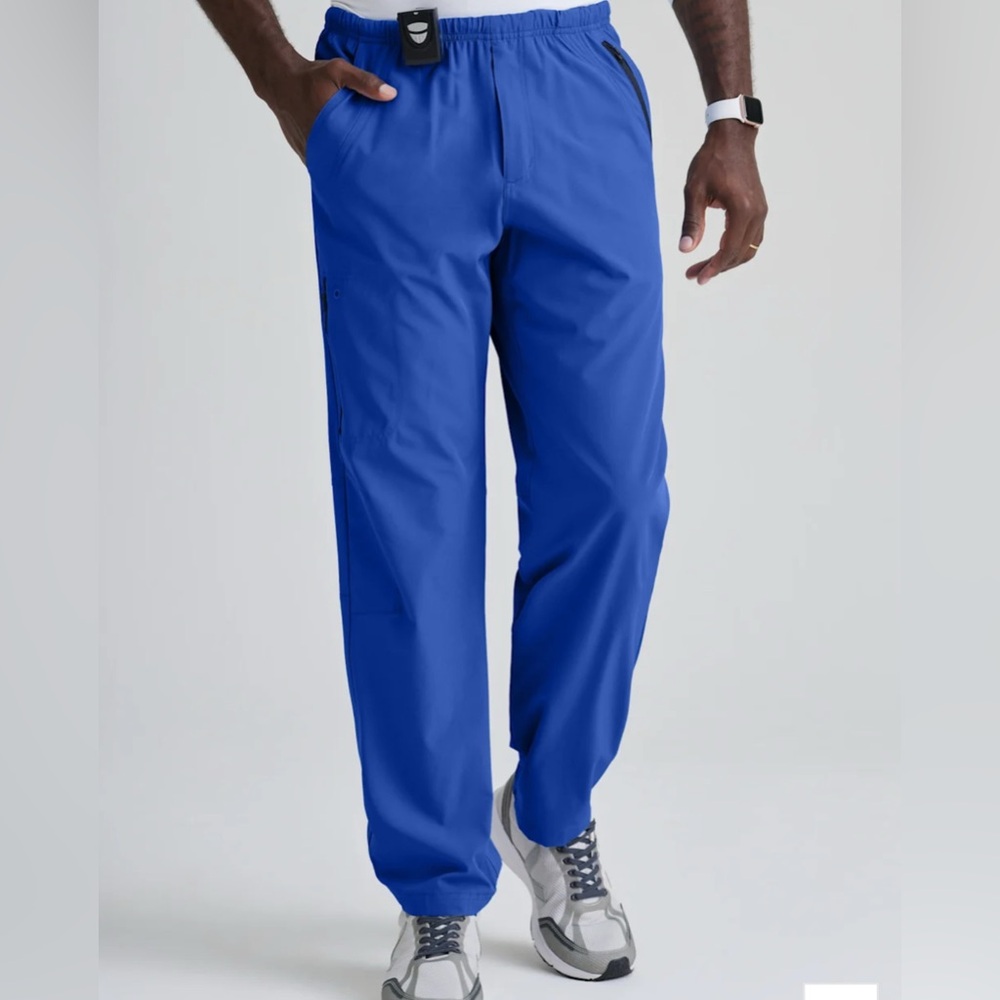 Braco One Men’s Amplify 7-Pocket Zip-Fly Scrub Pant size Large